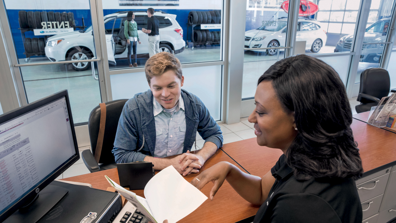 subaru retailer and customer reviewing service